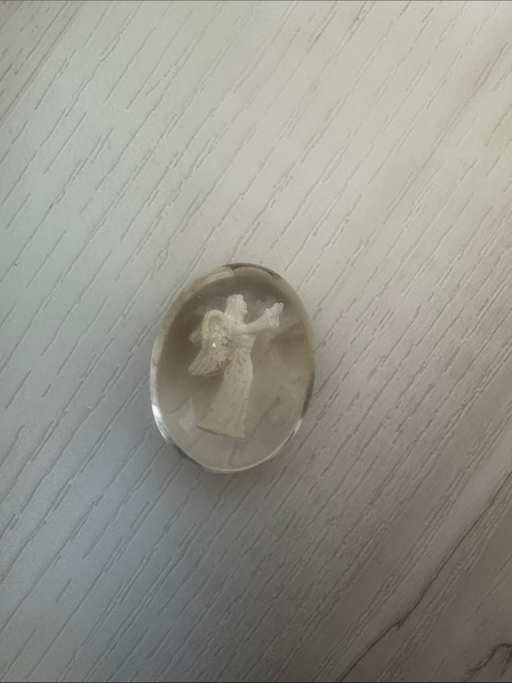 Clear Cream Pocket Angel